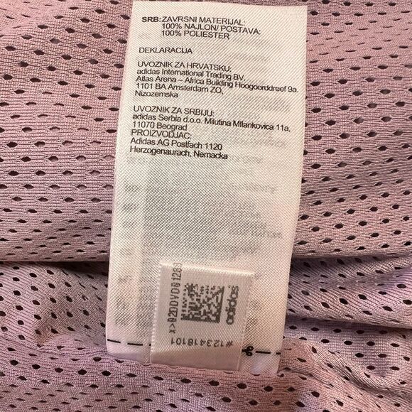 Adidas Originals Women’s 3-Stripe Track Jacket Mauve Pink Y2K 2000s Streetwear L - Picture 9 of 9
